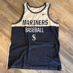 Nike Mariners Baseball Tank Top